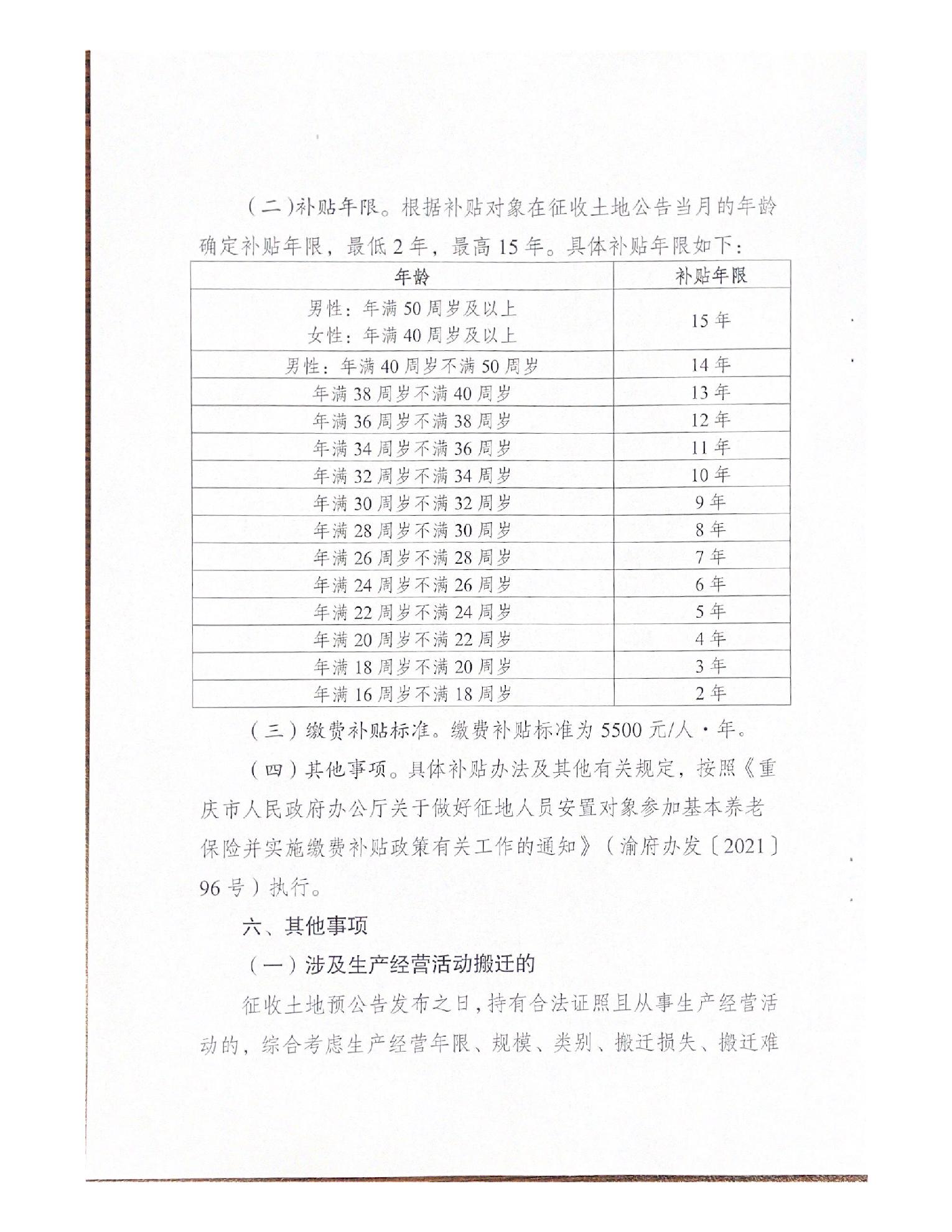 重庆最新征地补偿标准详解